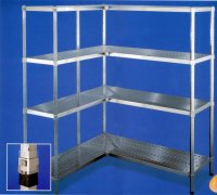 SCAFFALATURE A GANCIO in ACCIAIO INOX STANDARD